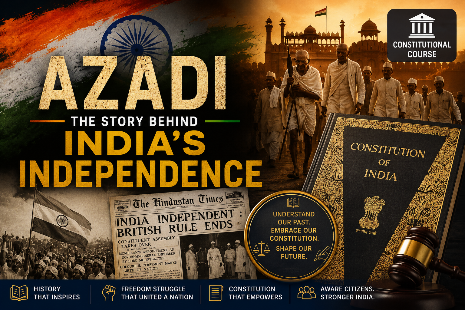 Azadi: The Story Behind India's Independence